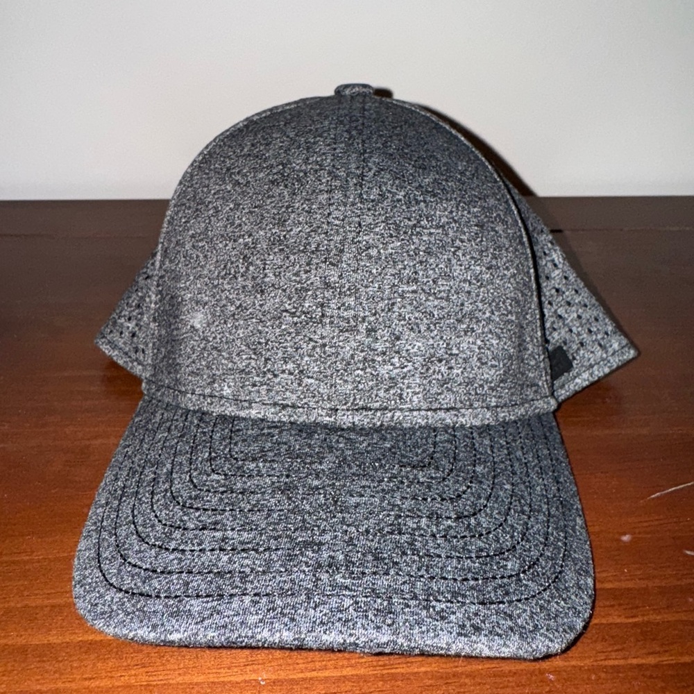 Melin Brand Gray Hat A-Game Classic Six-Panel Design